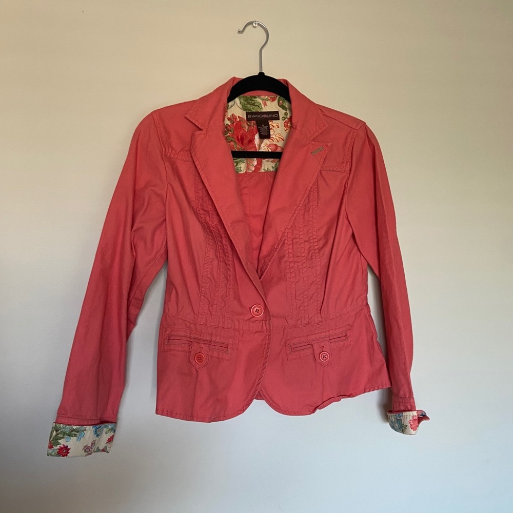 Pink blazer